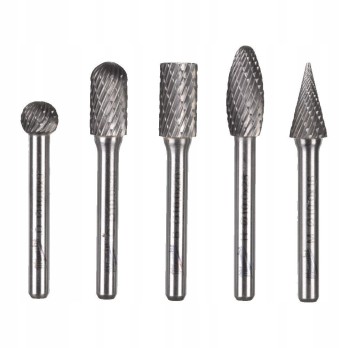 MILWAUKEE FREZY FREZ TRZPIENIOWE DO METALU 6x10MM W KASETCE- 5SZT.