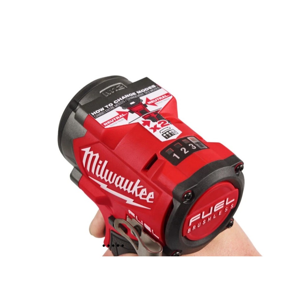 MILWAUKEE KLUCZ UDAROWY 1/2" Z PINEM M12 FCIWP12G3-0 W WERSJI ZEROWEJ