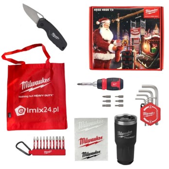MILWAUKEE ZESTAW KALENDARZ ADWENTOWY PREZENT LIMITOWANA EDYCJA