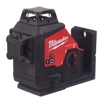 MILWAUKEE LASER ZIELONY 3-PŁASZCZYZNOWY 360° ZESTAW M12 3PL-401C