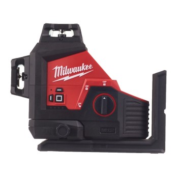 MILWAUKEE LASER ZIELONY 3-PŁASZCZYZNOWY 360° ZESTAW M12 3PL-401C