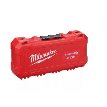 MILWAUKEE ZESTAW NASADKI 1/4", GRZECHOTKA, BITY, PRZEDŁUŻKI- 38 SZT.