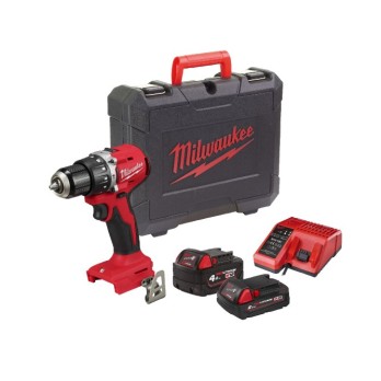 MILWAUKEE ZESTAW M18 BLPDRC-202C WIERTARKO-WKRĘTARKA WIERTŁA BITY WALIZKA