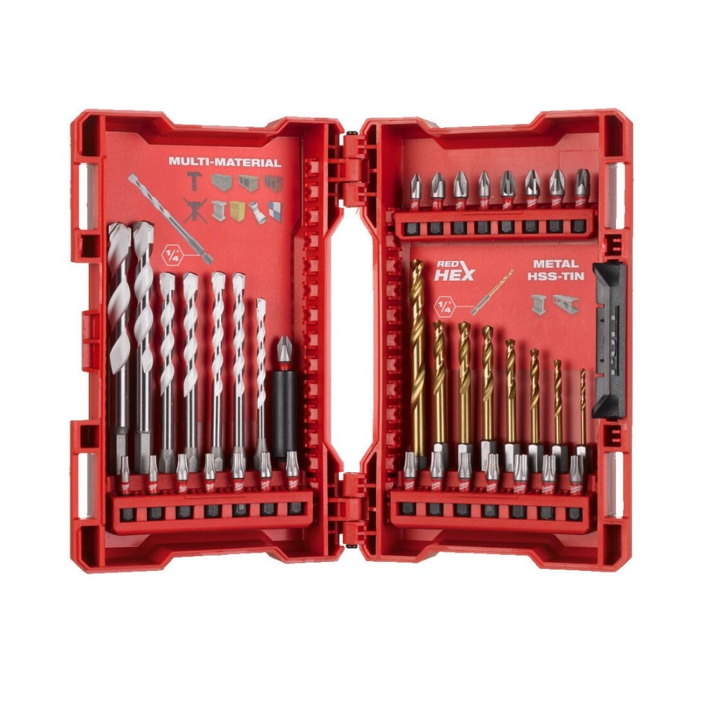 MILWAUKEE ZESTAW M18 BLPDRC-202C WIERTARKO-WKRĘTARKA WIERTŁA BITY WALIZKA