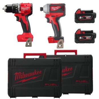 MILWAUKEE ZESTAW ELEKTRONARZĘDZI M18 BLPDRC-0X M18 BLID2-0X