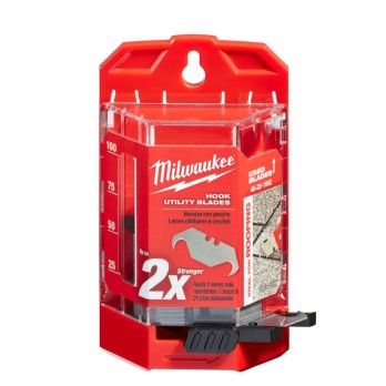 MILWAUKEE WYMIENNE OSTRZA WYGIĘTE DO NOŻYKA 50 SZT 19MM
