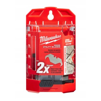 MILWAUKEE WYMIENNE OSTRZA WYGIĘTE DO NOŻYKA 50 SZT 19MM