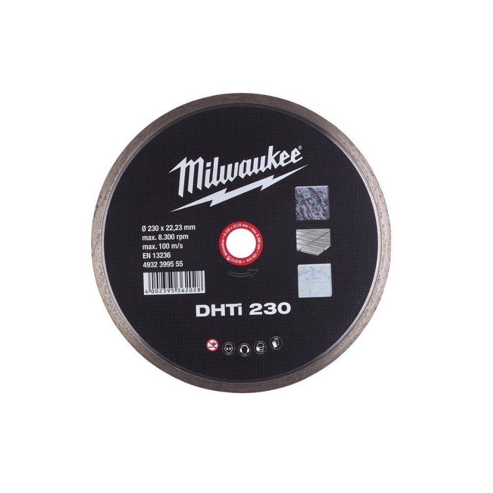 MILWAUKEE TARCZA DIAMENTOWA TNĄCA DHTI 230 x 22,23 MM