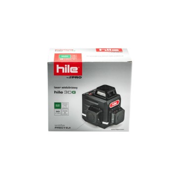 PRO LASER WIELOLINIOWY HILE 3DG ZIELONA WIĄZKKA HI-L1003