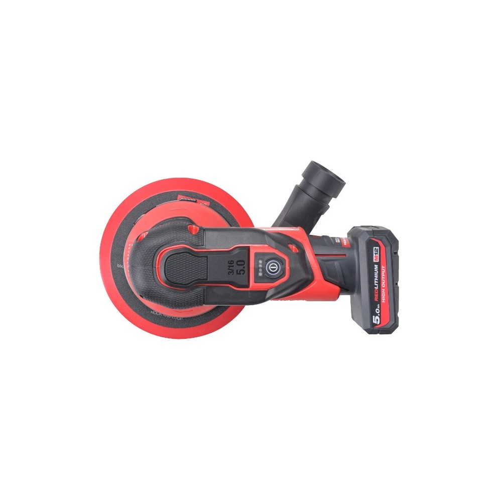 MILWAUKEE SZLIFIERKA MIMOŚRODOWA 150MM ZE SKOKIEM 5MM M12 FROS 5-0