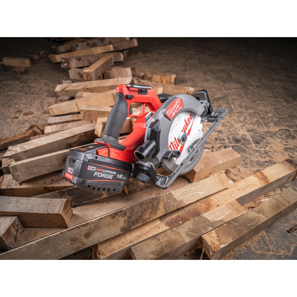 MILWAUKEE PIŁA TARCZOWA M18 FCS66GR3-0 DO DREWNA I TWORZYW SZTUCZNYCH PRACUJE Z SZYNA