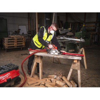 MILWAUKEE PIŁA TARCZOWA M18 FCS66GR3-0 DO DREWNA I TWORZYW SZTUCZNYCH PRACUJE Z SZYNA