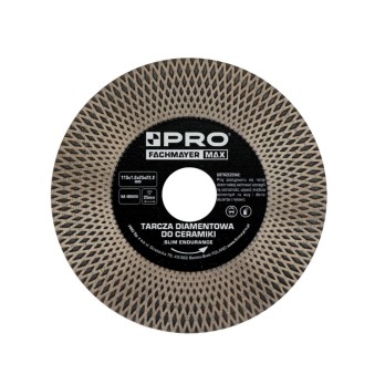 PRO TARCZA DIAMENTOWA DO CERAMIKI 115x1.0/1.6x25x22.2mm PRO-WT124