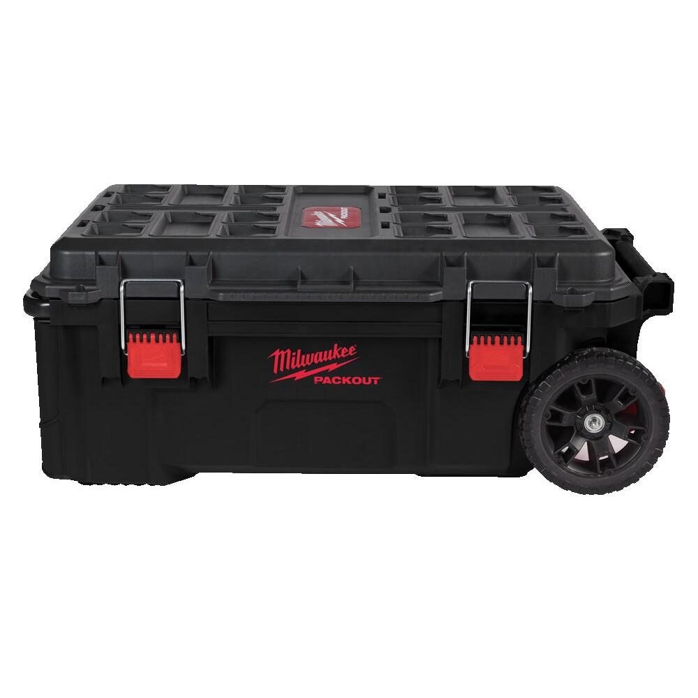 MILWAUKEE DUŻA SKRZYNIA WÓZEK PACKOUT NA KOŁACH Z UDŹWIGIEM DO 113KG