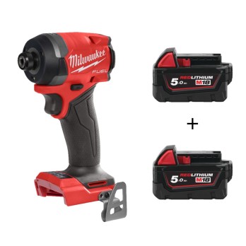 OFERTA PROMOCYJNA MILWAUKEE ZAKRĘTARKA UDAROWA HEX M18 FID3-0 2x AKUMULATOR 5.0Ah