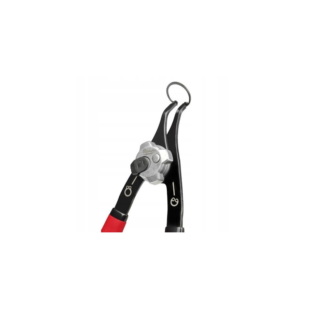 MILWAUKEE SZCZYPCE PROSTE DO PIERŚCIENI SEGERA 0,9MM 45°