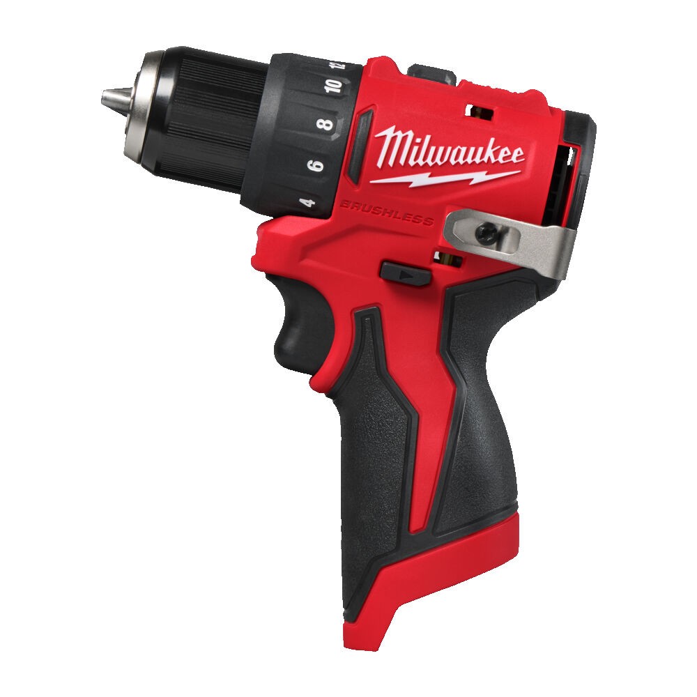 OFERTA PROMOCYJNA MILWAUKEE BEZSZCZOTKOWA WIERTARKO-WKRĘTARKA M12 BLDDRC-0 2x AKUMULATOR 2.0Ah ŁADOWARKA