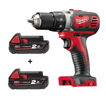 OFERTA PROMOCYJNA MILWAUKEE KOMPAKTOWA WIERTARKO-WKRĘTARKA M18 BDD-0 AKUMULATOR 2.0Ah