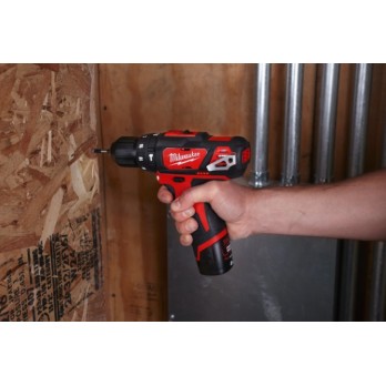 OFERTA PROMOCYJNA MILWAUKEE ZESTAW SUBKOMPAKTOWA WIERTARKO-WKRĘTARKA M12 BPDMC-202C + KAMIZELKA