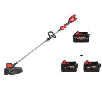 OFERTA PROMOCYJNA MILWAUKEE AKUMULATOROWA PODKASZARKA M18BLLT + 8Ah FORGE, 5.0Ah