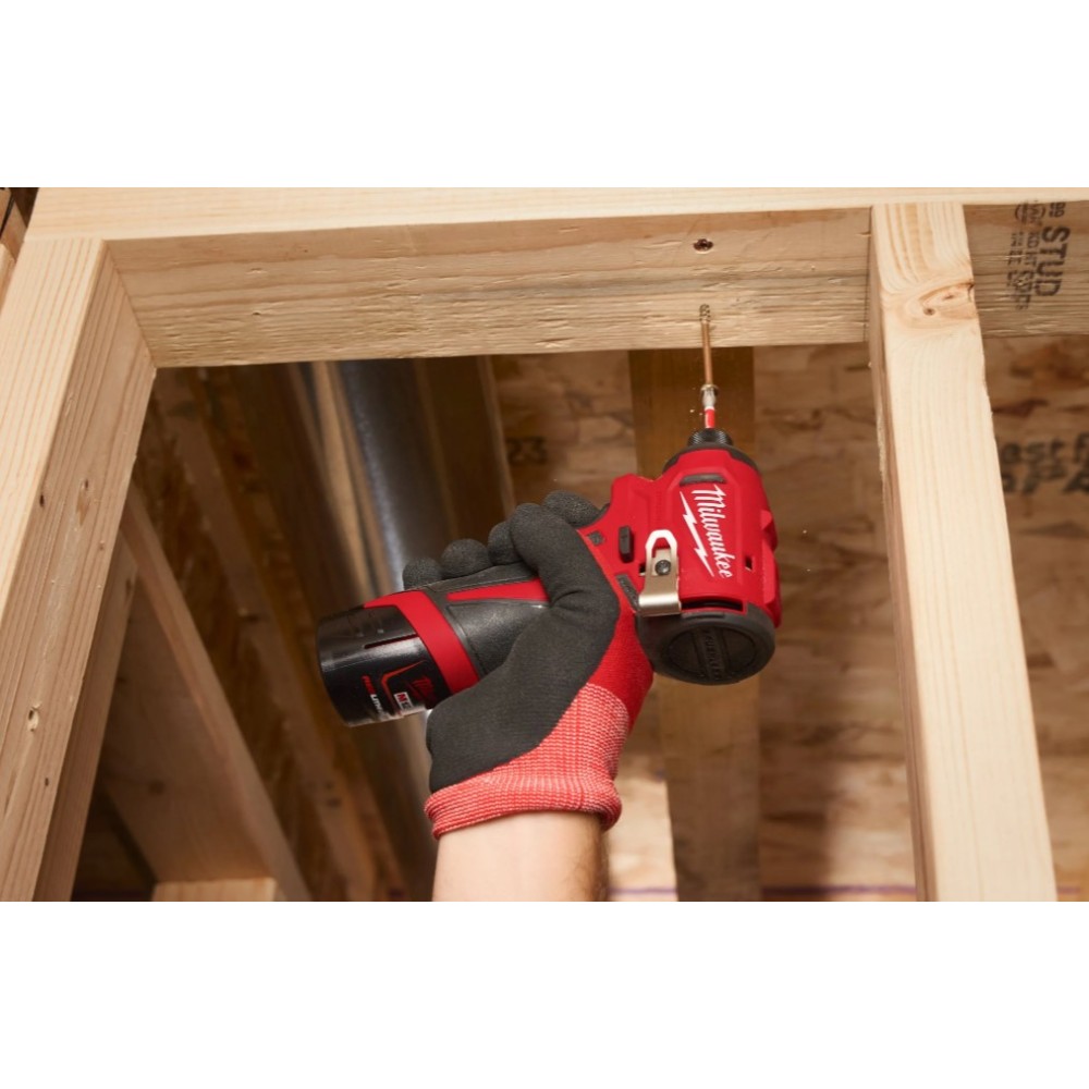 OFERTA PROMOCYJNA MILWAUKEE ZESTAW WIERTARKO-WKRĘTARKA, ZAKRĘTARKA UDAROWA M12 BLPP2D-302B + 1 x 3.0Ah + CZAPKA
