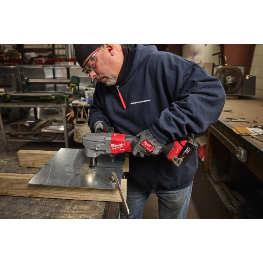 OFERTA PROMOCYJNA MILWAUKEE NOŻYCE DO BLACHY NIBBLER 3.5MM M18 FNB35-0X ONE KEY + 2 X 5Ah