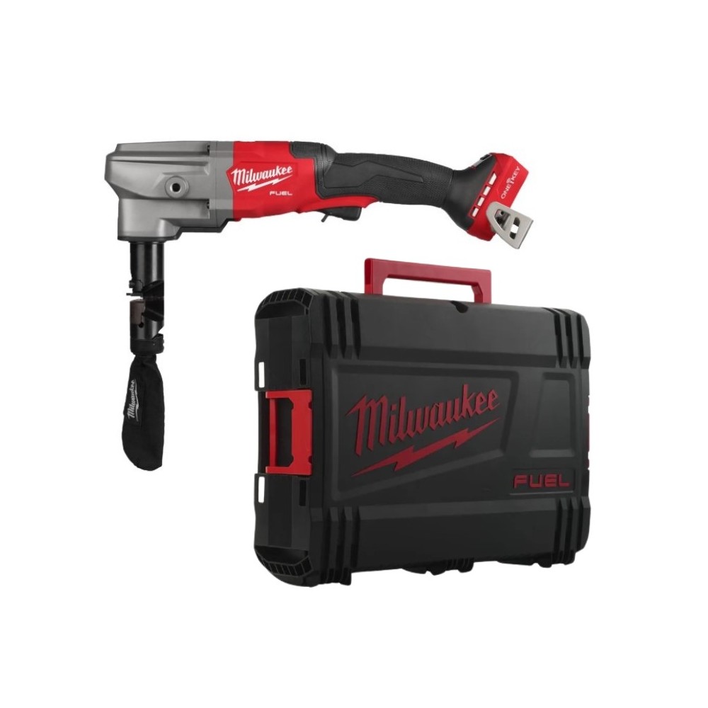 OFERTA PROMOCYJNA MILWAUKEE NOŻYCE DO BLACHY NIBBLER 3.5MM M18 FNB35-0X ONE KEY + 2 X 5Ah