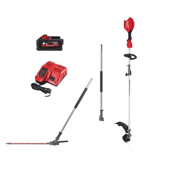 MILWAUKEE ZESTAW M18 FOPHLTKIT2 PODKASZARKA, HTA NOŻYCE DO ŻYWOPŁOTU PRZEDŁUŻKA