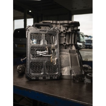 MILWAUKEE ZESTAW GWINTOWNIKÓW I NARZYNEK PACKOUT Z UCHWYTEM HEX-LOK 2 W 1