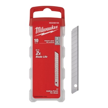 MILWAUKEE ŁAMANE OSTRZA 9MM 10SZT. NOŻYK NOŻ