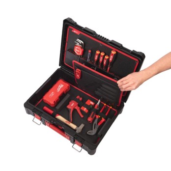 MILWAUKEE SKRZYNIA PACKOUT ORGANIZER Z PRZEGRODAMI DLA HYDRAULIKÓW LUB ELEKTRYKÓW NA NARZĘDZIA