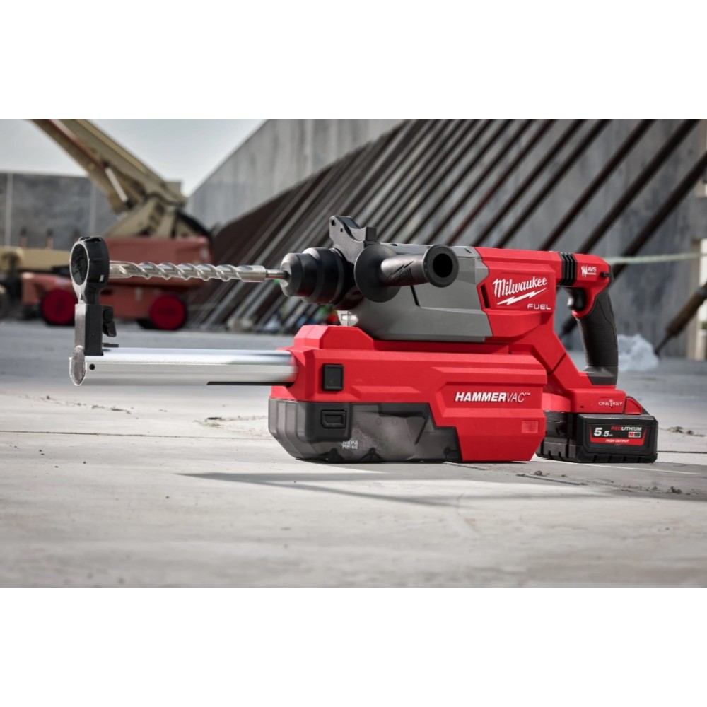 MILWAUKEE ODSYSACZ PYŁU DO MŁOTA M18 32MM SDS-PLUS Z RĘKOJEŚCIĄ D I AUTOPUL