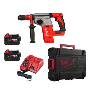 MILWAUKEE M 18BLHX-502X BEZSZCZOTKOWY MŁOT SDS-PL 26 MM 4 TRYBY