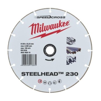 MILWAUKEE TARCZA STALI NIERDZEWNEJ 230 MM