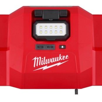 MILWAUKEE ŁADOWARKA 4-PORTOWA 12V i 18V Z REFLEKTOREM 450Lm GANGBOX M12-18 GBC4 USB