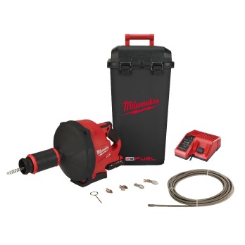 MILWAUKEE PRZEPYCHACZ DO RUR ZE SPRĘŻYNĄ 10MM M18 FDCPF10-201C