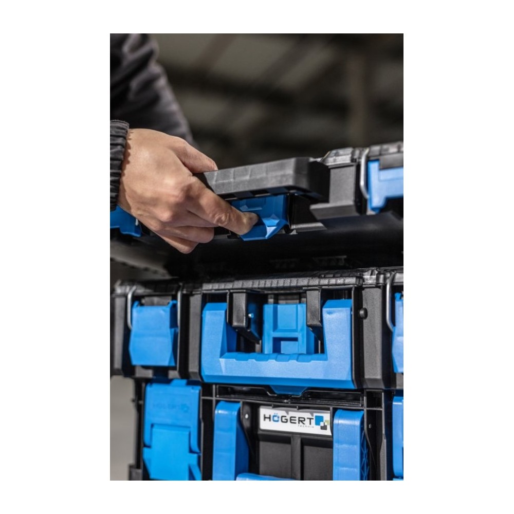 HOGERT TECHNIK SKRZYNKA NARZĘDZIOWA Z ORGANIZERAMI UDŹWIG 20KG