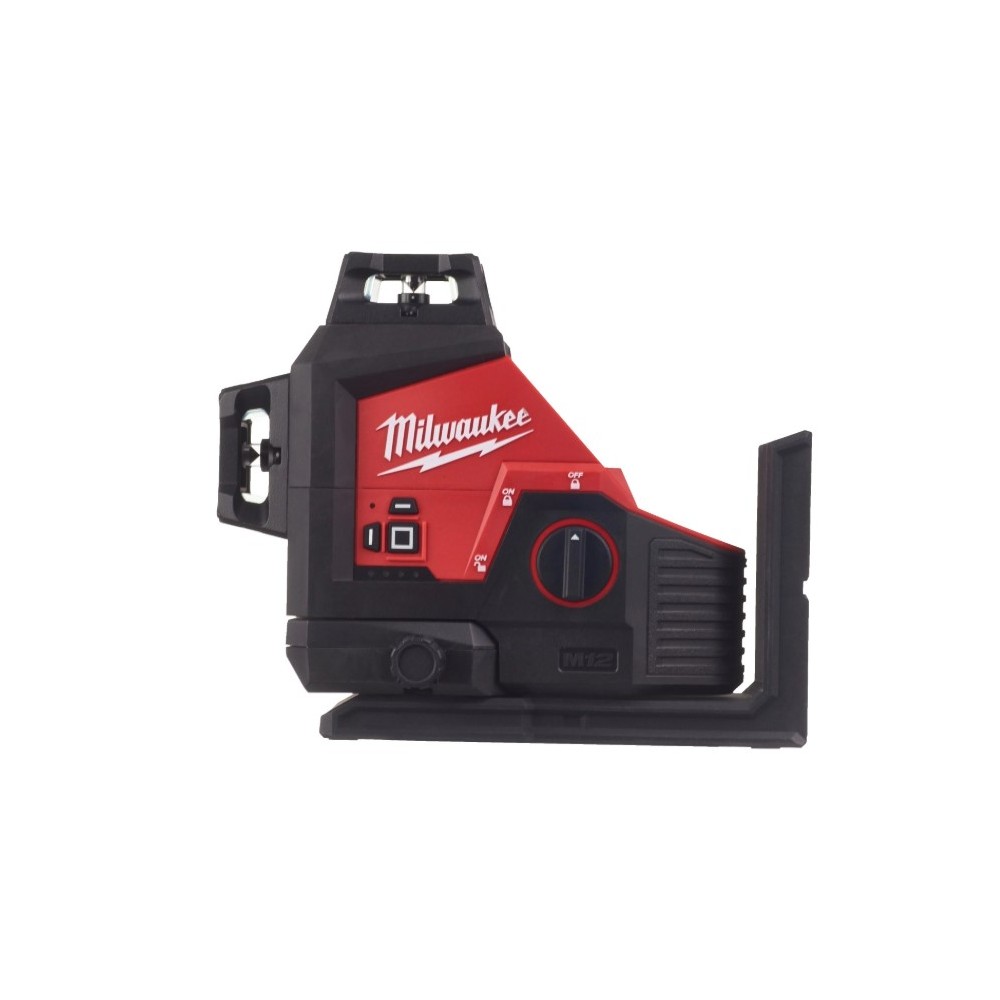 MILWAUKEE M12 3PL-0C LASER ZIELONY 3-PŁASZCZYZNOWY