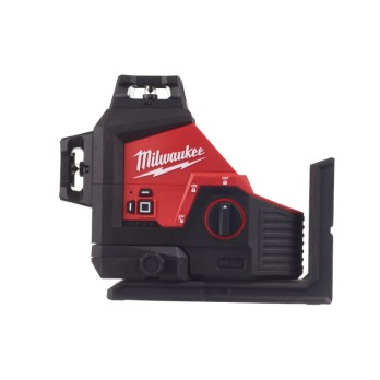 MILWAUKEE M12 3PL-0C LASER ZIELONY 3-PŁASZCZYZNOWY