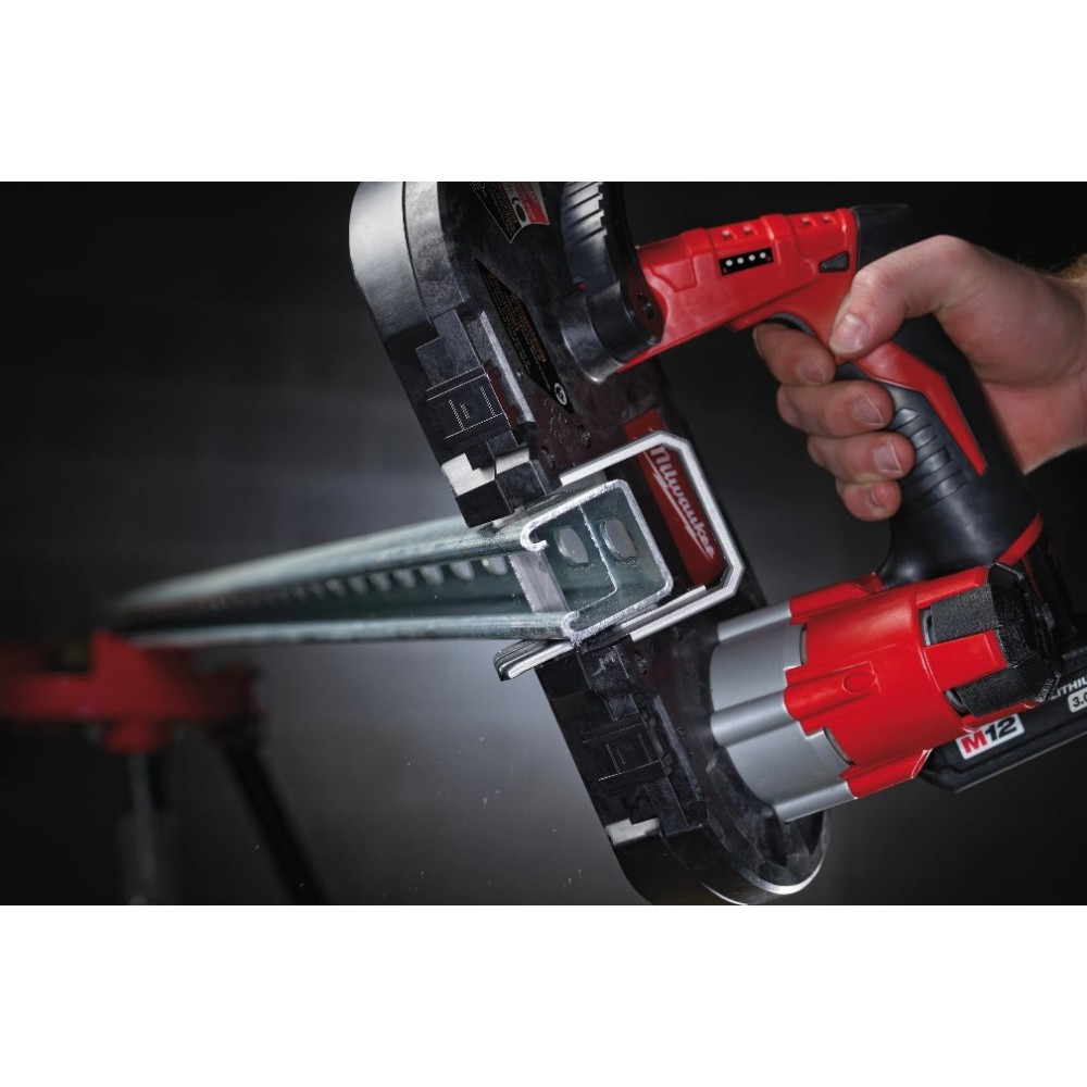 MILWAUKEE M12 BS-0 PILARKA TAŚMOWA AKUMULATOROWA