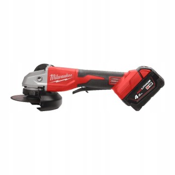 MILWAUKEE ZESTAW SZLIFIERKA KĄTOWA M18 BLSAG125XPD-401
