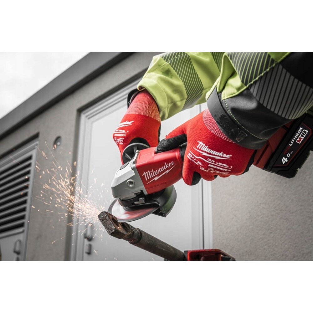 MILWAUKEE SZLIFIERKA KĄTOWA BLSAG125X-0 WIERTARKO WKRĘTARKA M18 CBLDD AKU