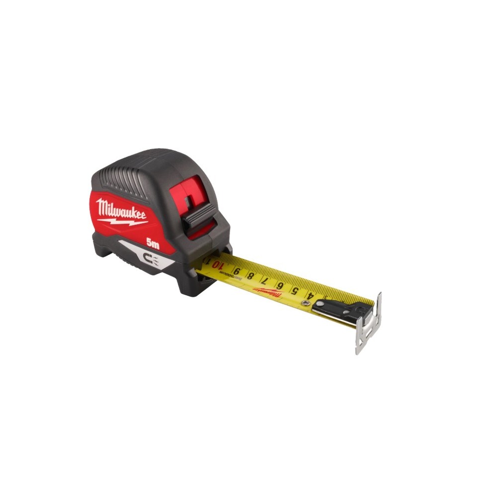 MILWAUKEE TAŚMA MIERNICZA METRÓWKA 5M MAGNETYCZNA GENERACJA 4 FINGER-STOP