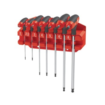 MILWAUKEE ZESTAW KLUCZY IMBUSOWYCH HEX 2.0-8.0MM- 7 SZT.