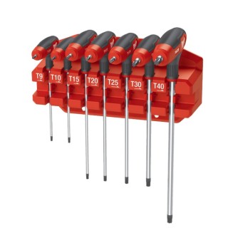 MILWAUKEE ZESTAW KLUCZY TORX 9-40 Z UCHWYTEM TYPU T- 7 SZT.