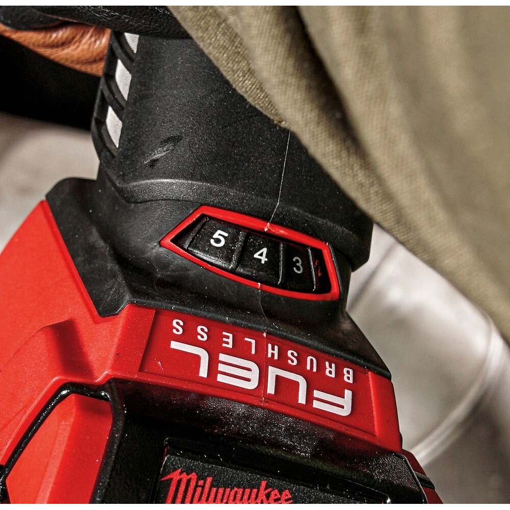 MILWAUKEE M18 FSAGV125XB-0 SZLIFIERKA KĄTOWA 125MM Z REGULACJĄ OBROTÓW I WŁĄCZNIKIEM SUWAKOWYM