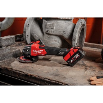 MILWAUKEE M18 FSAGV125XB-0 SZLIFIERKA KĄTOWA 125MM Z REGULACJĄ OBROTÓW I WŁĄCZNIKIEM SUWAKOWYM