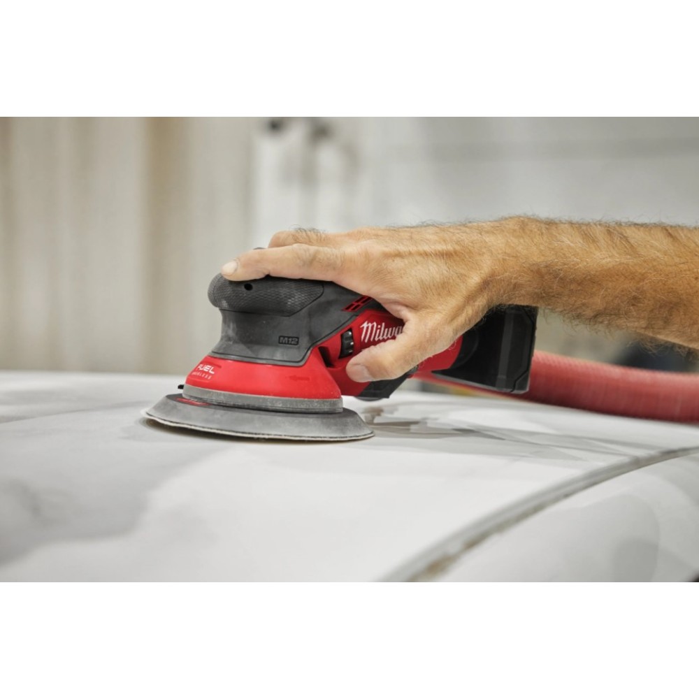 MILWAUKEE SZLIFIERKA MIMOŚRODOWA 150MM ZE SKOKIEM 5MM M12 FROS5-502X