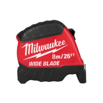 MILWAUKEE TAŚMA MIERNICZA MIARA METRÓWKA 8m/26ft WIDE BLADE GENERACJA 2