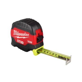 MILWAUKEE TAŚMA MIERNICZA STUD 10M GENERACJA 3 FUNKCJA BLOKADY PALCEM
